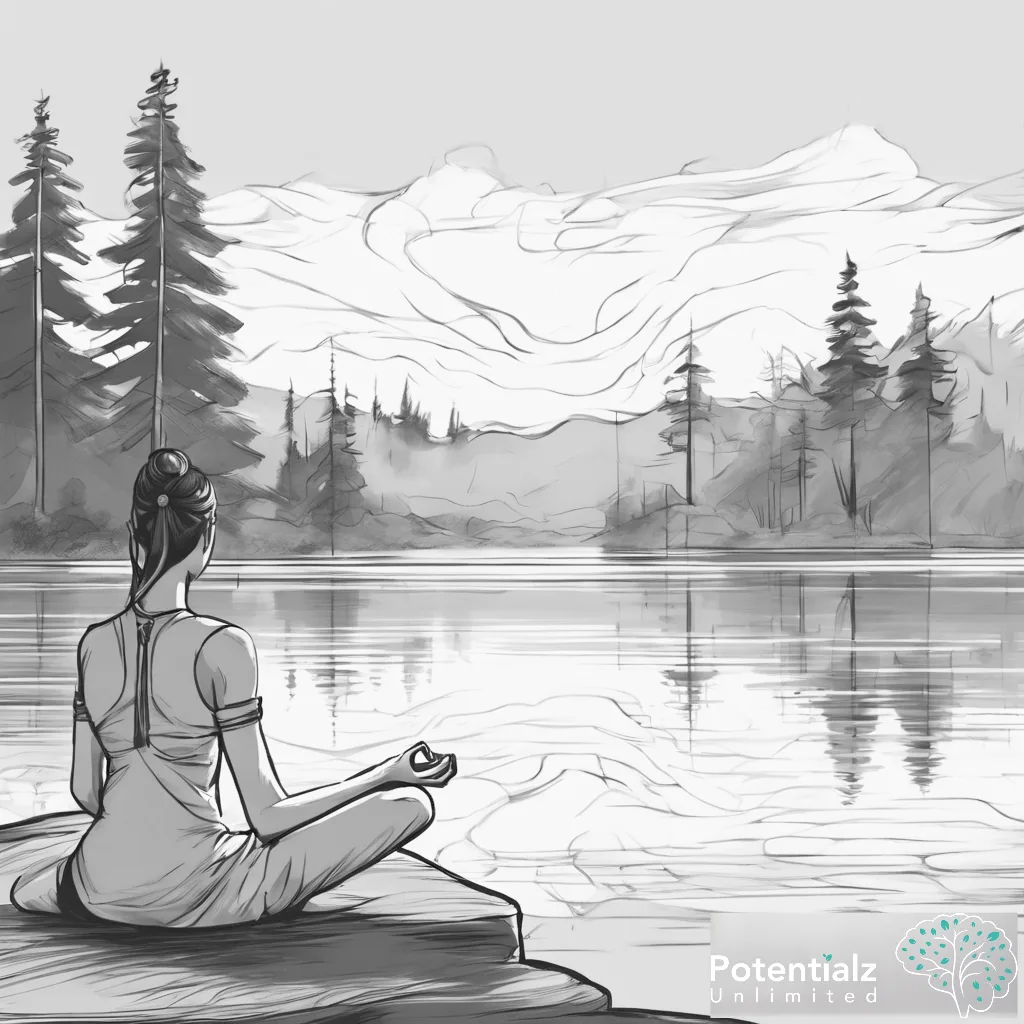 practicing self-care routine